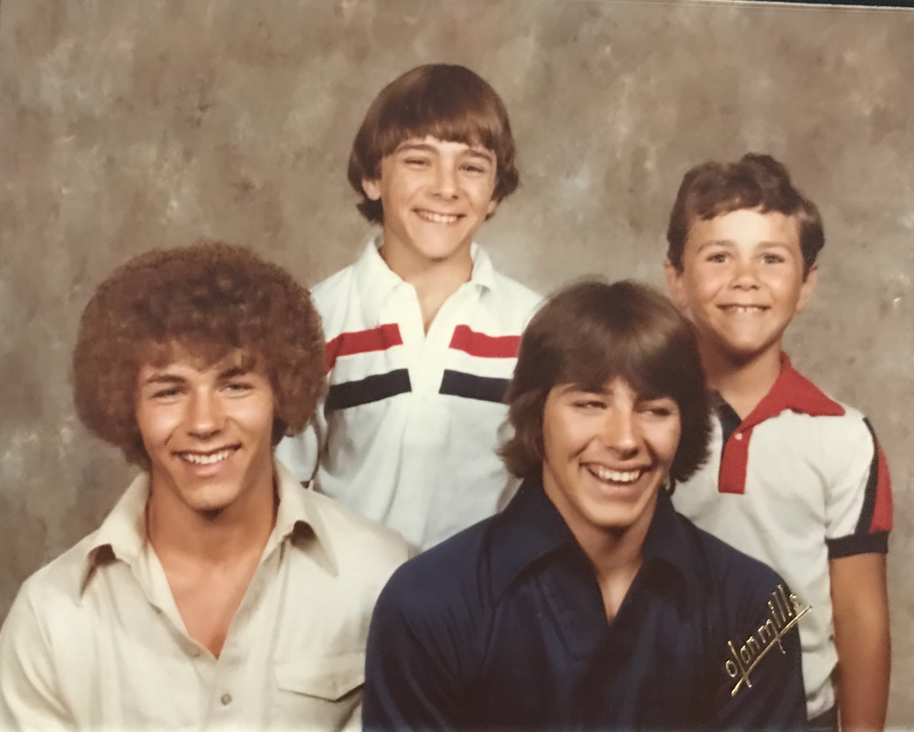 Karl's sons: Art, Bart, Dart and Fargo themselves