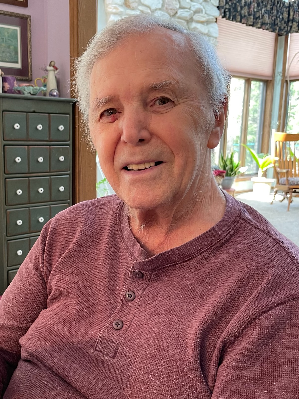 A later picture of Karl, flashing his famous smile